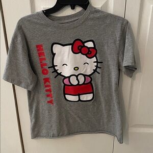 Hello Kitty by Sanrio Gray Shirt